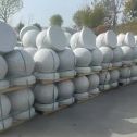 台州 白麻花岗岩石材圆球，石球，挡车球，隔离球，景观石球，风水球等