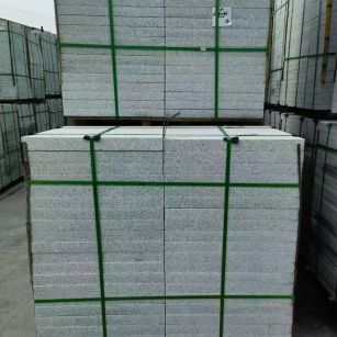 台州 芝麻白火烧，园林广场市政工程地铺石，1.8~5.0厚均有现货