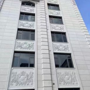 台州 白麻荔枝面花岗岩别墅外墙干挂