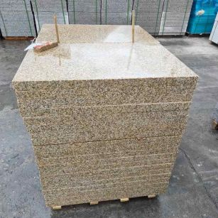 台州 湖北黄金麻花岗岩石材荔枝面外墙石材