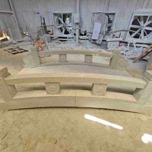 台州 芝麻灰花岗岩异形加工-拱桥，石桥