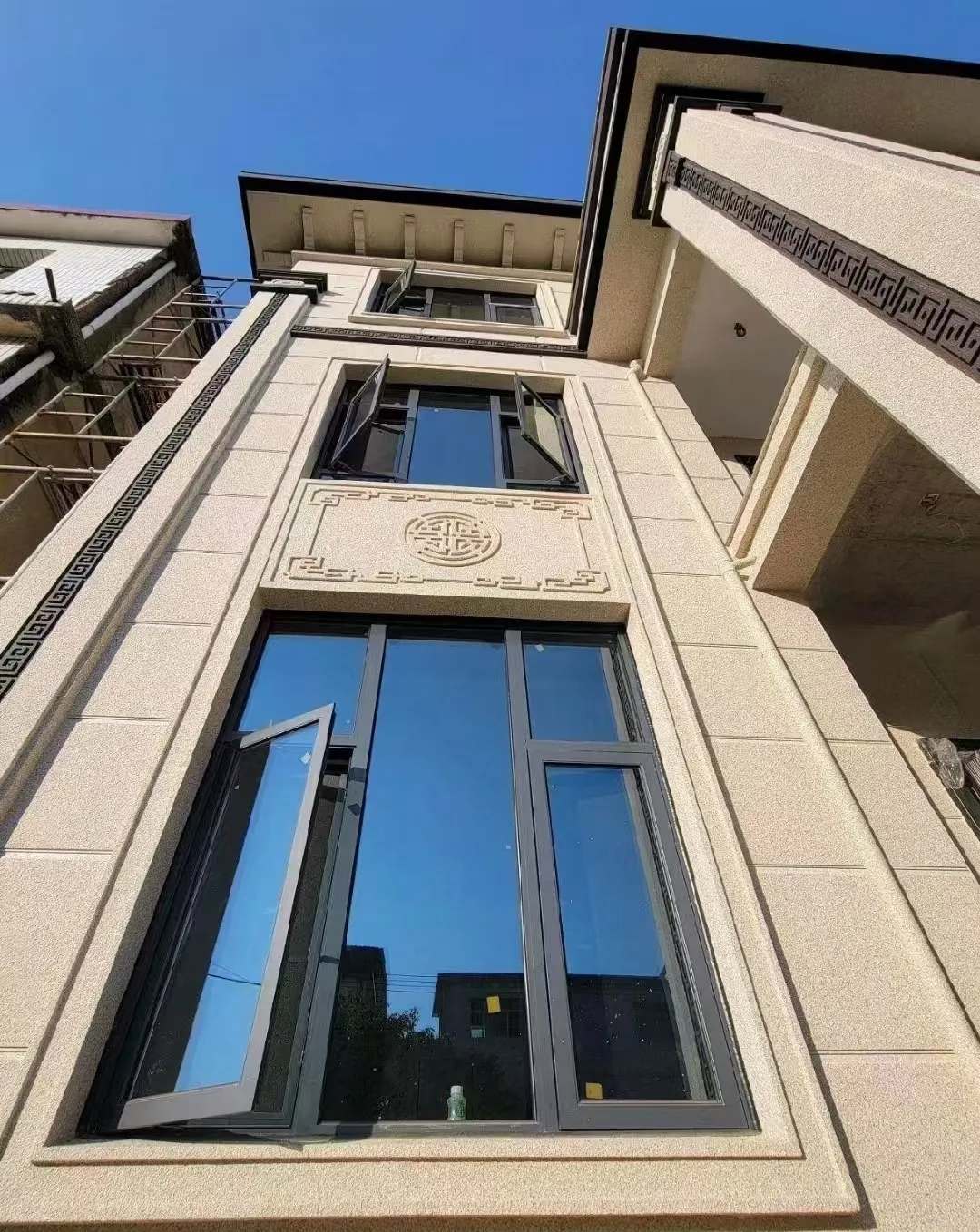 台州 黄金麻荔枝面别墅外墙干挂效果展示